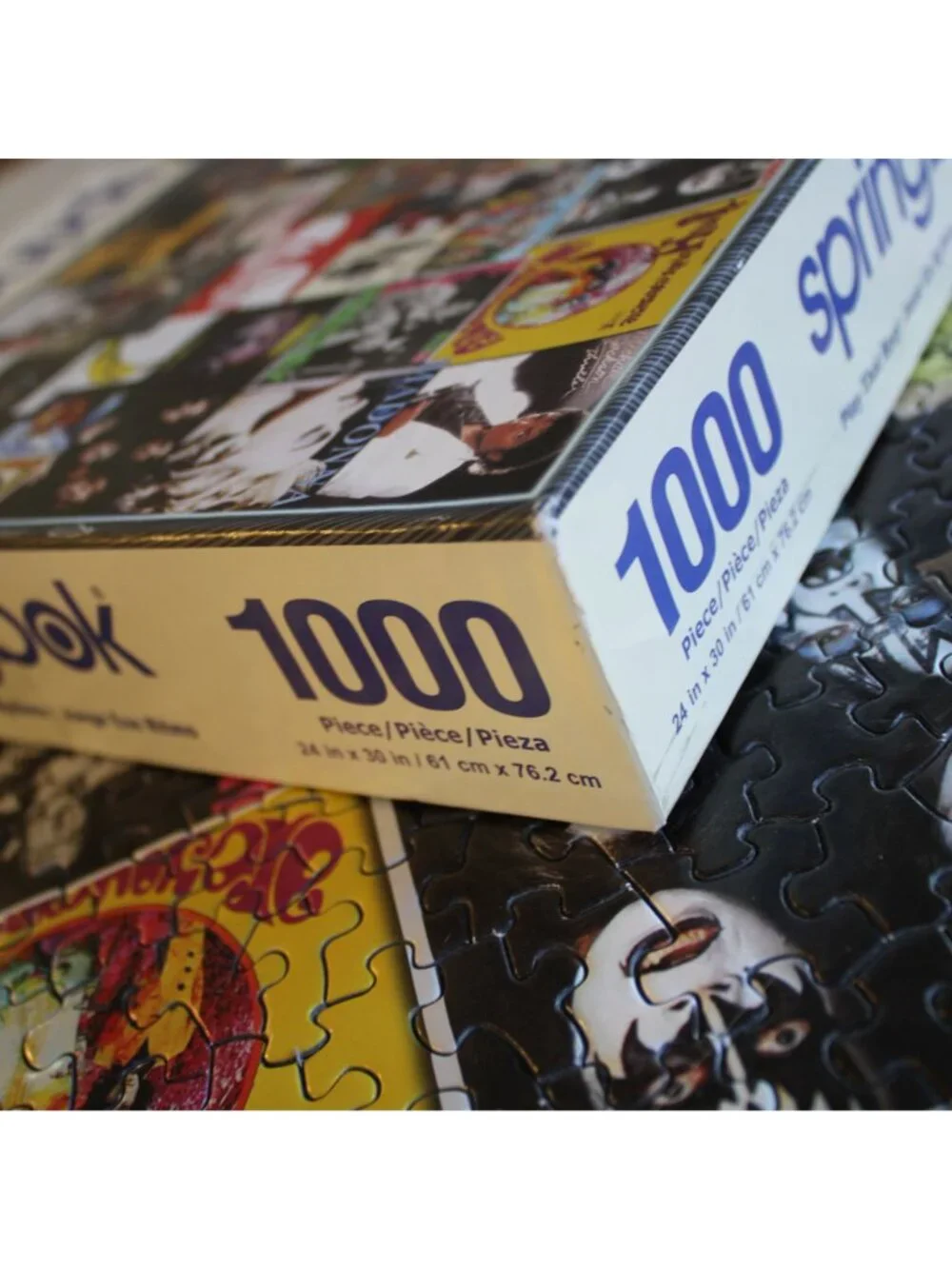 Play That Beat Springbok 1000 Pc Puzzle 24x30 Album Cover Art 33-10888